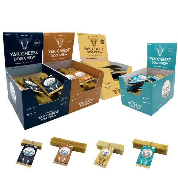 Discounted Bulk Yak Chews for Dogs (Flavoured Bundles)
