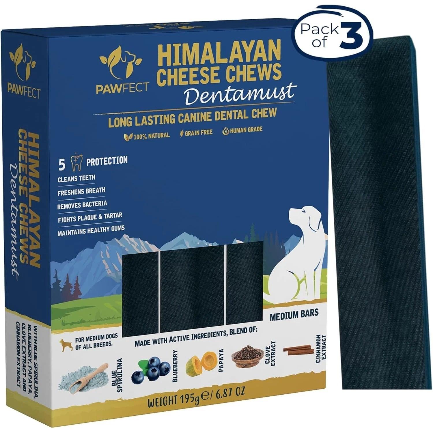 Pawfect Flavoured Yak Chews for Dogs 3 Packs