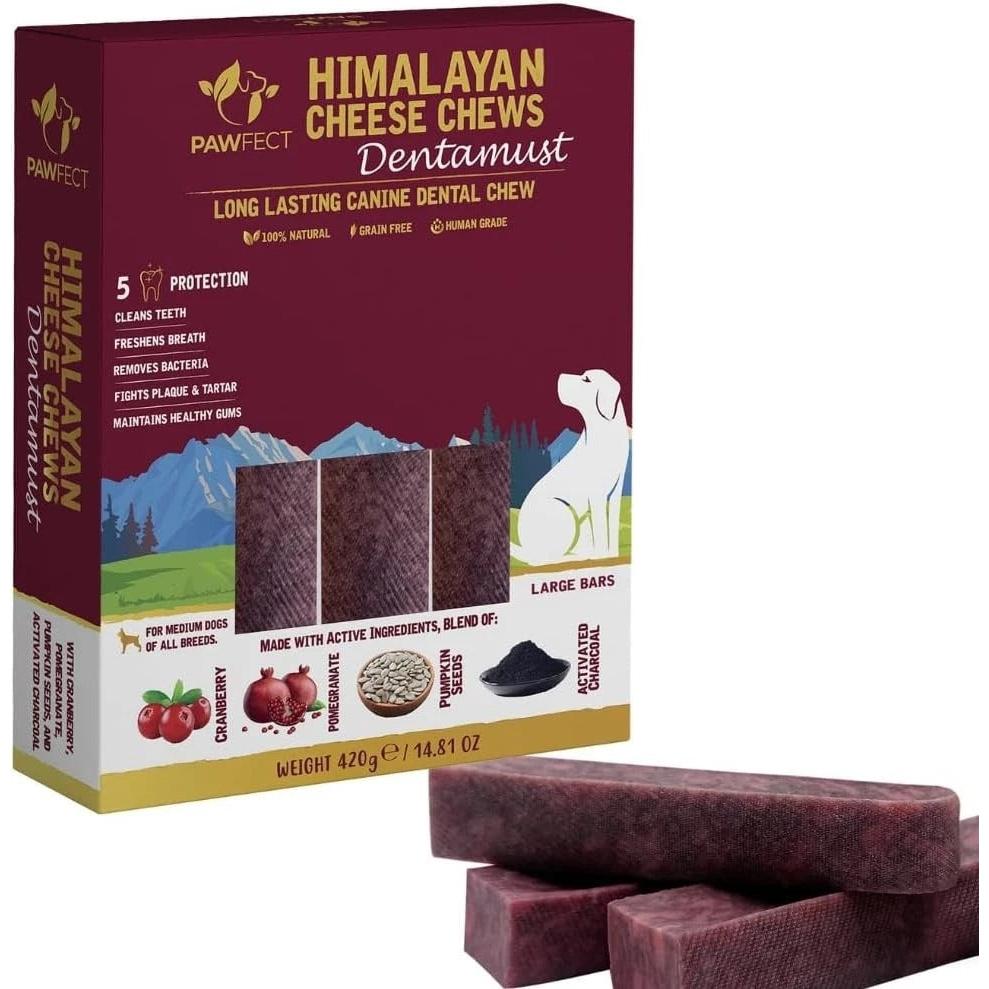 Pawfect Flavoured Yak Chews for Dogs 3 Packs