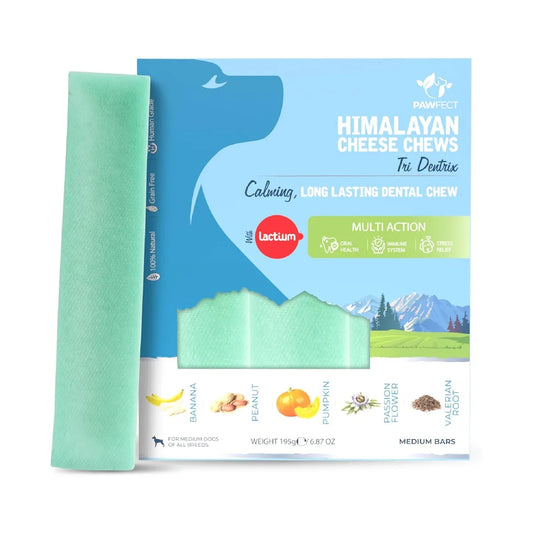 Pawfect Calming Yak Chews – Tridentrix Medium 3 x 65g