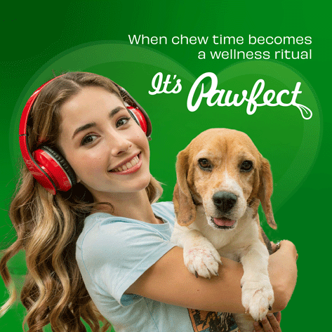 Pawfect Himalayan Yak Chews with 3 Nutritious Fruits – Large 3 x 140g