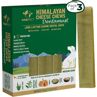 Pawfect Flavoured Yak Chews for Dogs 3 Packs