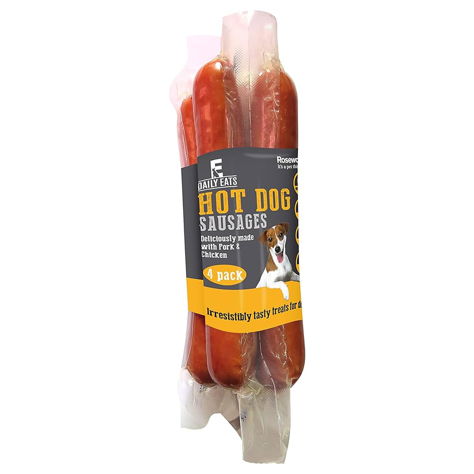 Rosewood Chicken & Pork Dog Sausages Bundle (4 x 4 Pack)