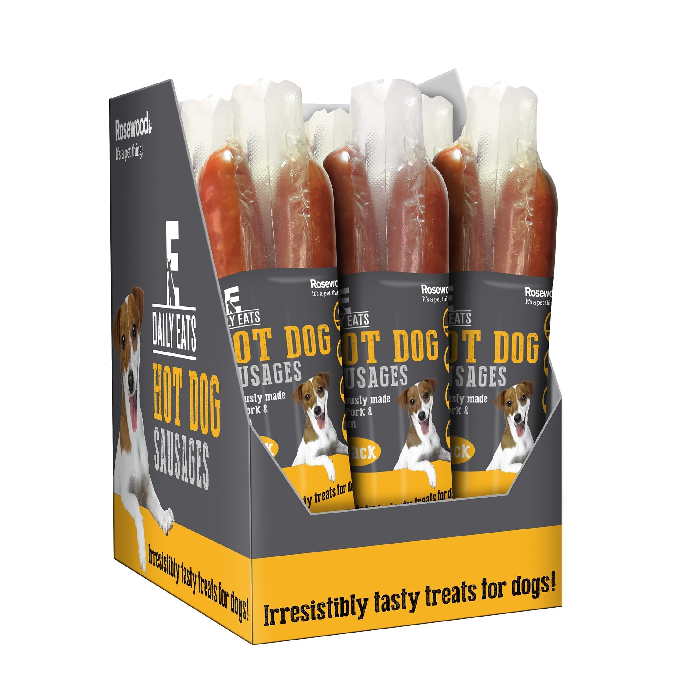 Rosewood Chicken & Pork Dog Sausages Bundle (4 x 4 Pack)