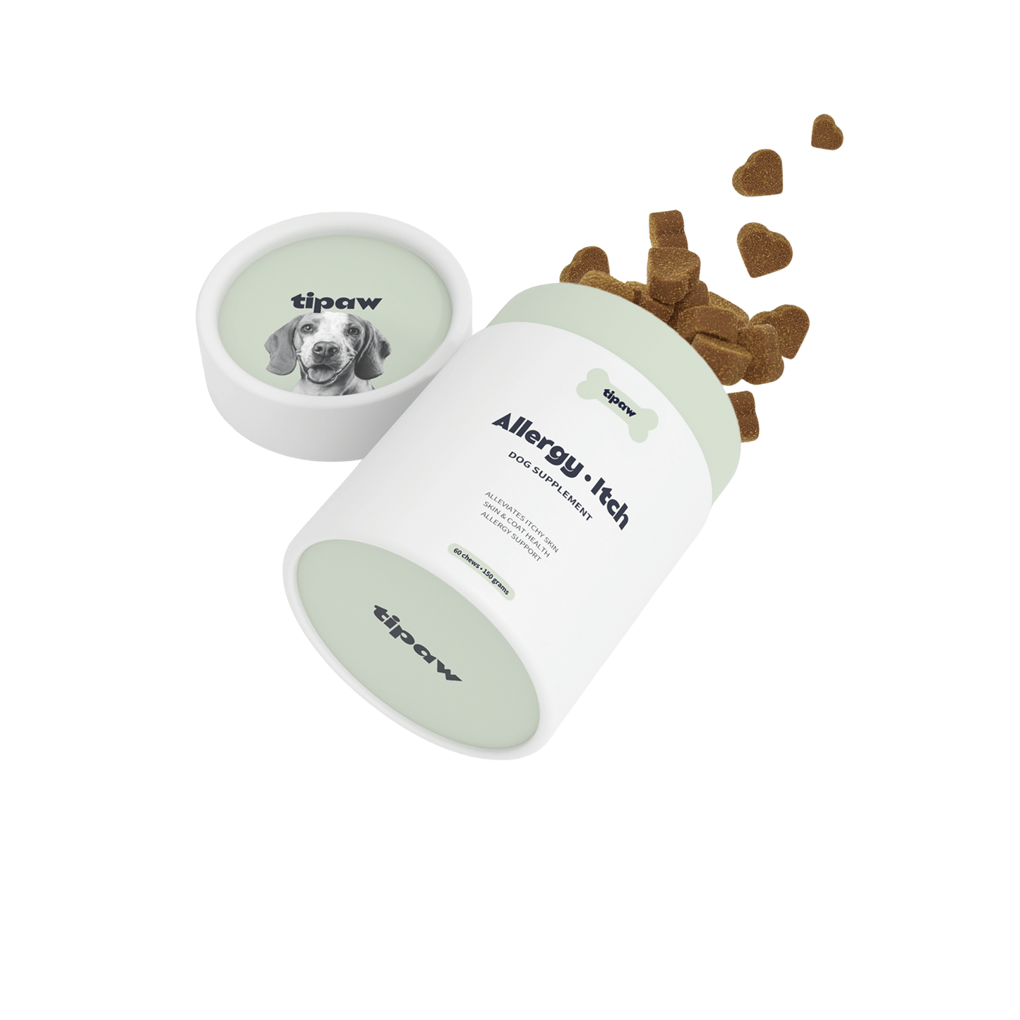 Tipaw Allergy & Itch Natural Supplement for Dogs