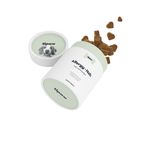 Tipaw Allergy & Itch Natural Supplement for Dogs
