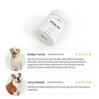 Tipaw Allergy & Itch Natural Supplement for Dogs