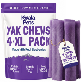 Yak Chews for Dogs (XL Pack of 4)