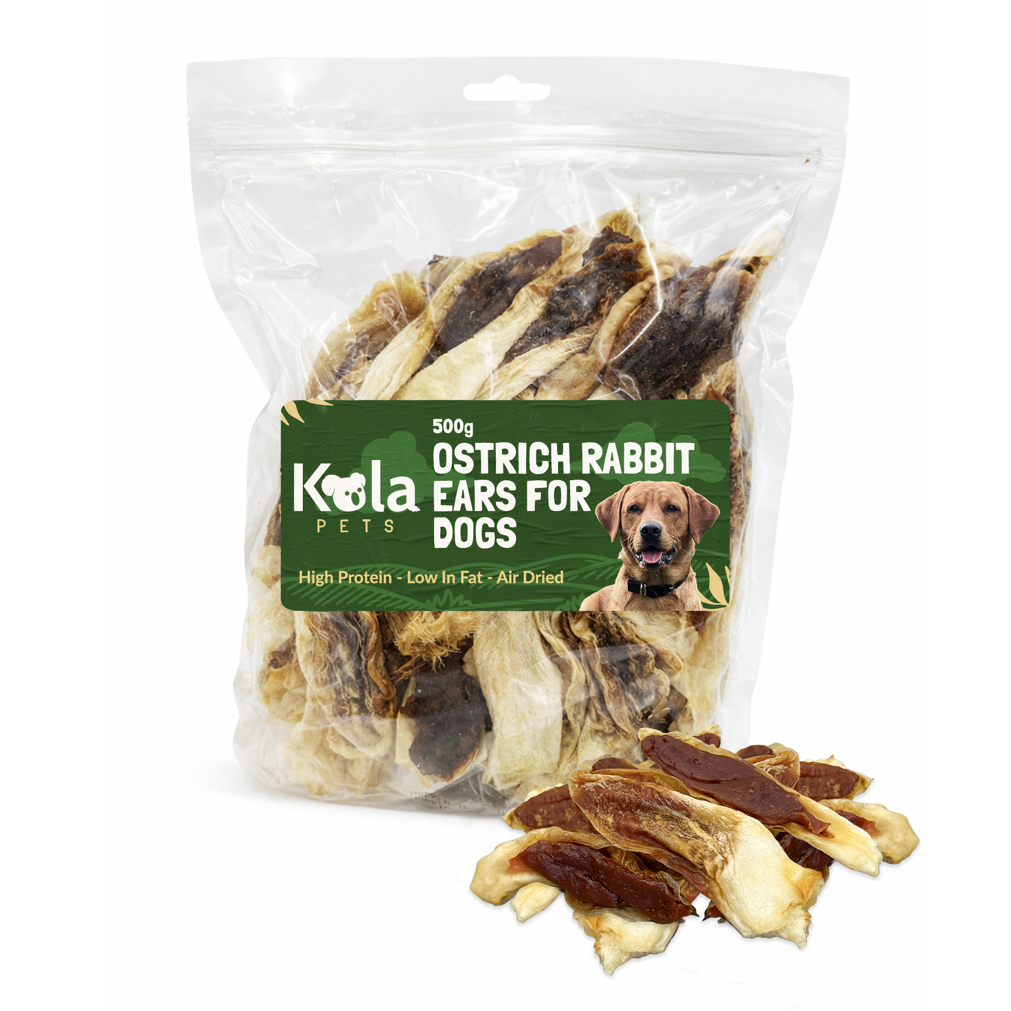 Ostrich Rabbit Ears 500g