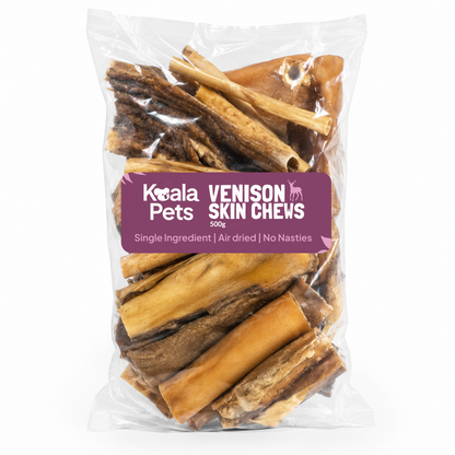 Venison Skin Chews for Dogs