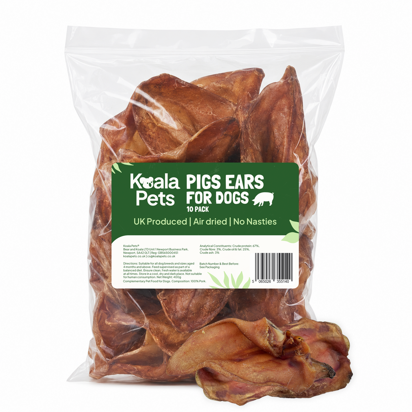 Large Pigs Ears