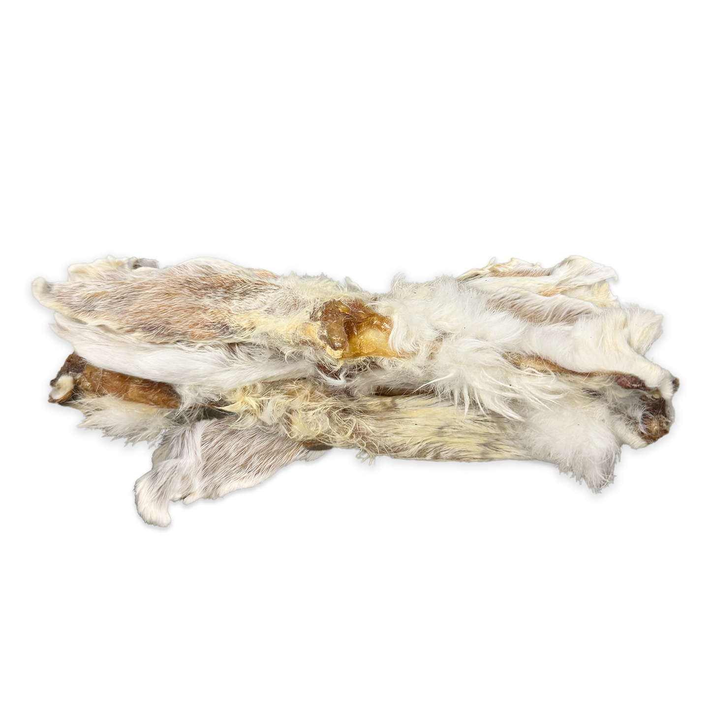 Rabbit Ears With Fur For Dogs 200g
