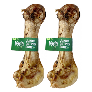 Jumbo Ostrich Bones for Dogs