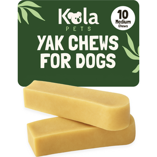 Yak Chews for Dogs Medium Pack of 10 | High Protein 650g