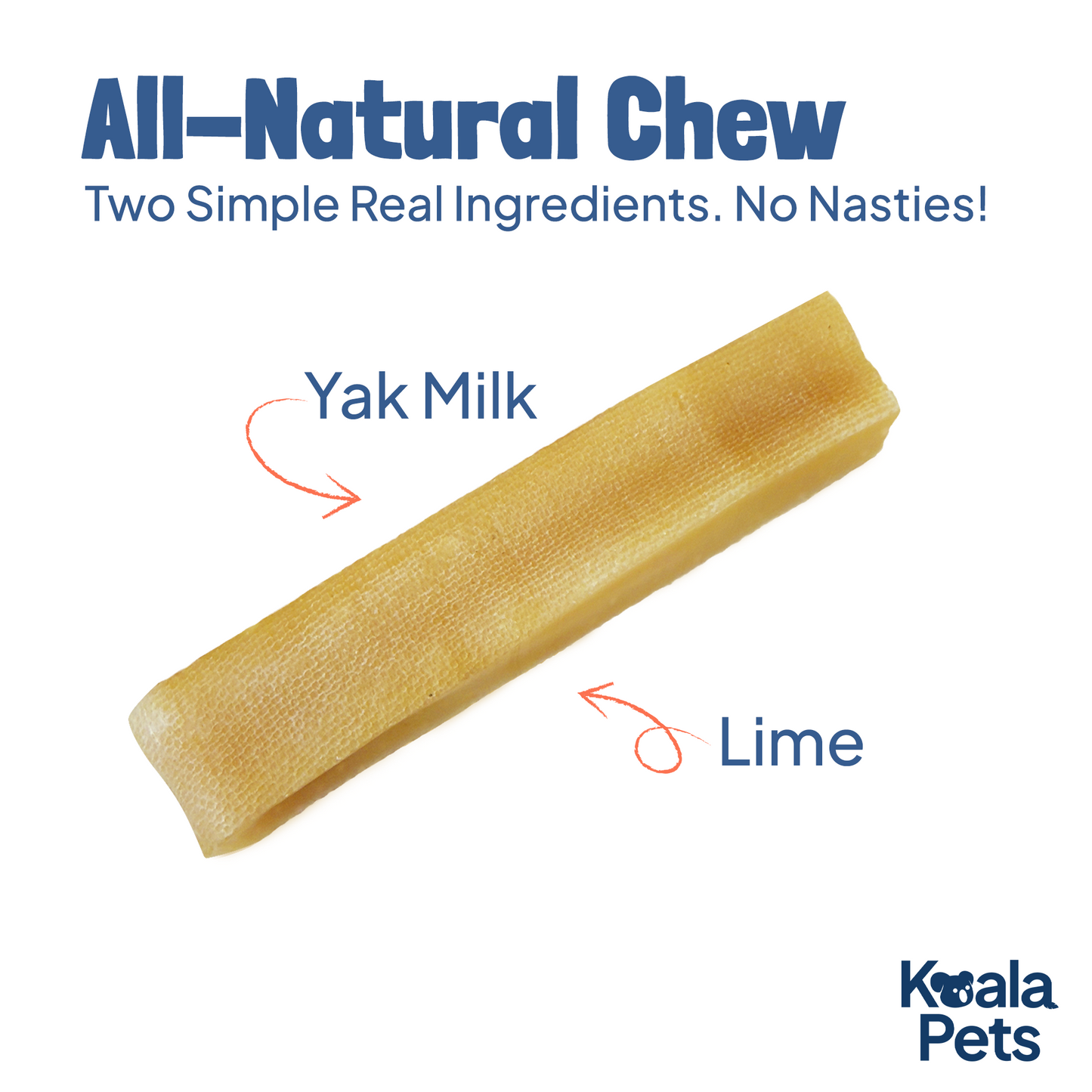 Yak Chews for Dogs (XL Pack of 4)