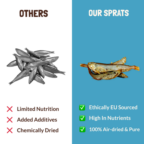 Air Dried Sprats for Dogs