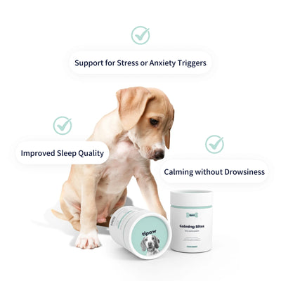 Tipaw Calming Bites Natural Supplement for Dogs