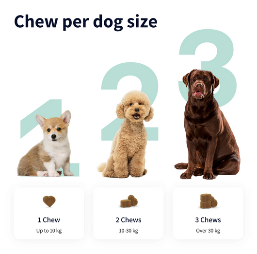 Tipaw Calming Bites Natural Supplement for Dogs