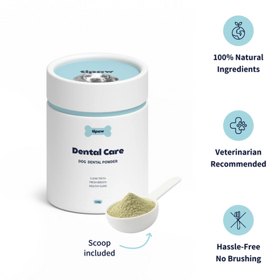 Tipaw Dental Care Powder For Dogs