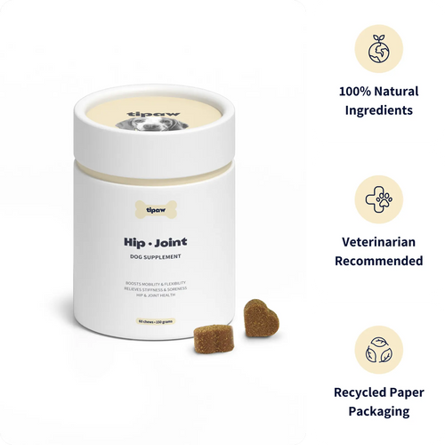 Tipaw Hip & Joint Natural Supplement For Dogs