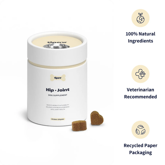 Tipaw Hip & Joint Natural Supplement For Dogs