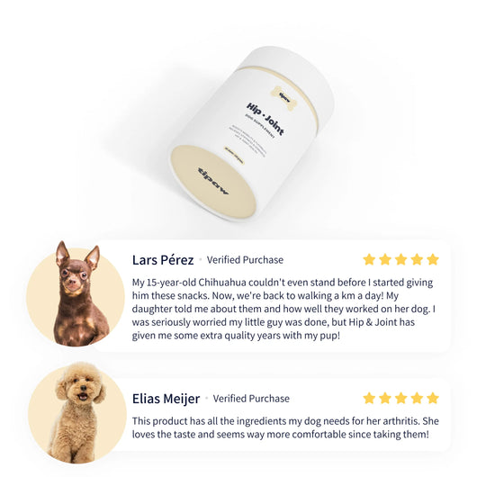 Tipaw Hip & Joint Natural Supplement For Dogs