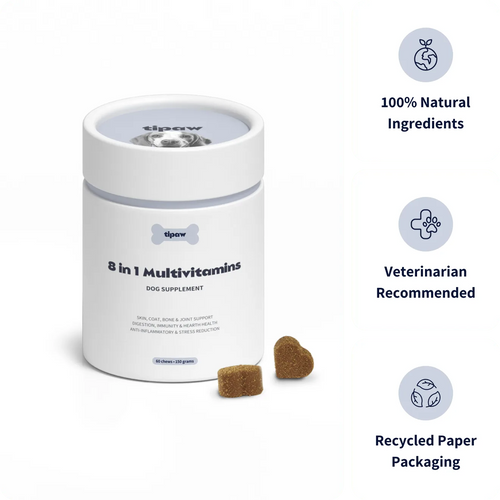 Tipaw Multivitamin Natural Supplements for Dogs