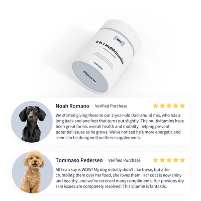 Tipaw Multivitamin Natural Supplements for Dogs